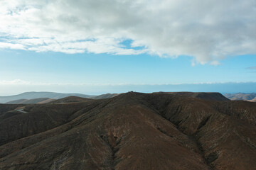 Majestic Sicasumbre Mountains in Fuerteventura, Canary Islands