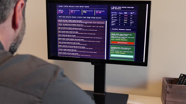 SEIM - Security Information and Event Management Software Alerts Cybersecurity Engineer of Potential DDOS - Distributed Denial of Service Attack