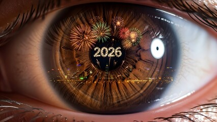 eye of the 2026 new year