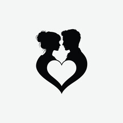 Discover a beautiful collection of high-quality Valentine Silhouette designs perfect for print, digital projects, cards, crafting, and creative artwork.