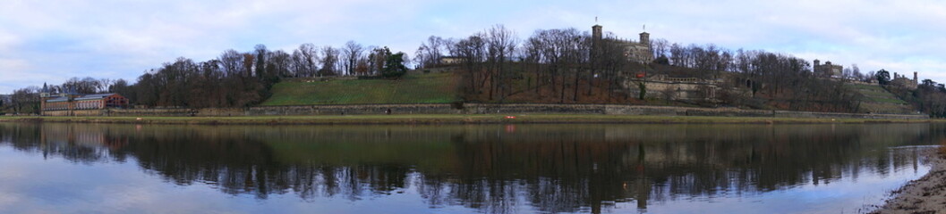 An der Elbe in Dresden