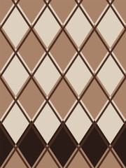 Argyle traditional vector pattern.Seamless geometric illustration pattern.Scotland argyll intarsia pastel element style.Design for fabric clothing,sweater,socks,wrapping,tablecloth,blanket,decoration.