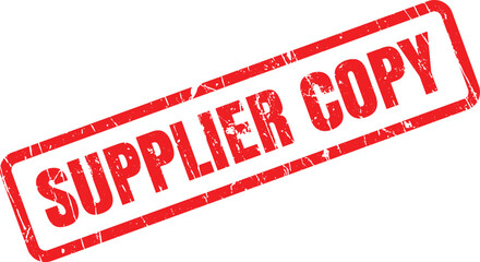 SUPPLIER COPY