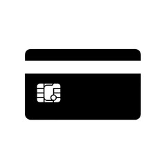 Digital Payment Icon: A sleek, modern credit card, rendered in monochrome. The image focuses on the ease and security of electronic transactions in the digital age.