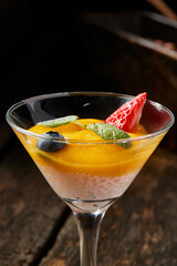 Hong Kong-style tea meal: Mango Pomelo Sago