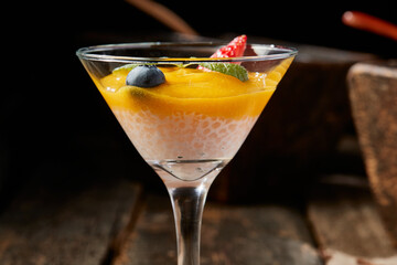 Hong Kong-style tea meal: Mango Pomelo Sago