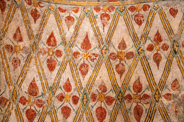 small apse of Sant Esteve de Andorra, 13th century, church of Sant Esteve de Andorra la Vella, MNAC, Barcelona, ​​Catalonia, Spain