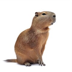 Gentle Capybara by Water