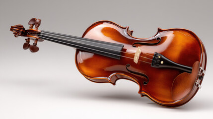 Fototapeta premium Violin on light background