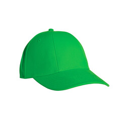 Green Baseball Cap: a stylish and comfortable headwear accessory on transparent background