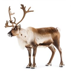 deer isolated on white
