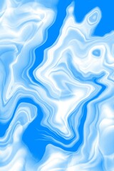Fototapeta premium Abstract Sky Swirl: A mesmerizing abstract artwork featuring a dynamic swirl of ethereal blues and whites, evoking a sense of tranquility and movement.