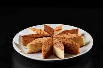 Double combination of cake and red date steamed cake