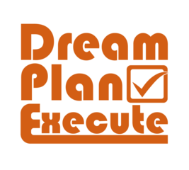 Dream, Plan, Execute – Motivational Typography for T-Shirt Design with Bold Minimalist Vector Quote.