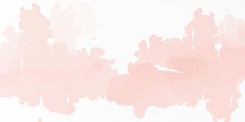 Abstract beige pink pastel watercolor and acrylic smear canvas painting  Brushstroke texture, blotted stain relief, color, relief