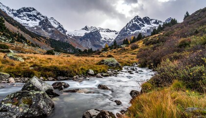 autumn in the mountains