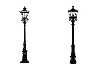 Fototapeta premium vintage street lamp