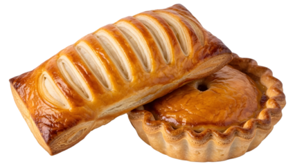 Detailed view of a nautilus shell isolated on transparent background