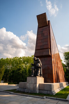 Soviet war memorial in Berlin, Germany.