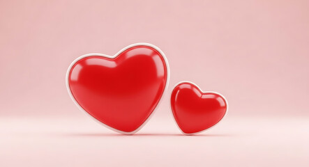 I love you message with heart symbol