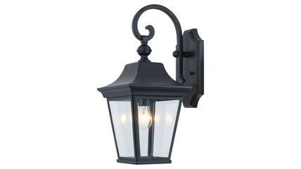 Elegant outdoor wall lantern illuminating a home exterior with classic design, perfect for adding charm and curb appeal to any property