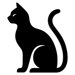 black cat silhouette