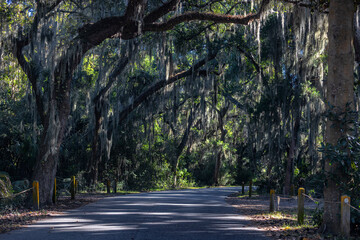 Jekyll Island along the Atlantic Coast of Georgia, United States