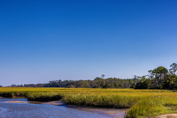 Jekyll Island along the Atlantic Coast of Georgia, United States