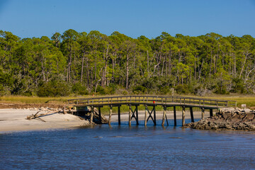 Jekyll Island along the Atlantic Coast of Georgia, United States