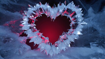 A heart of ice