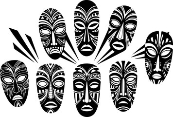 Tribal Flame Symbol Tattoo Bundle