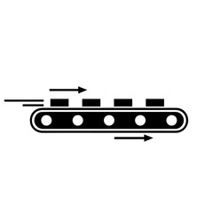 Train icons set for transportation vector illustration of truck, car, bus, locomotive, and cargo vehicle silhouette symbols