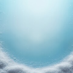 Bright Snow Cloud Background With Soft Frozen Winter Light