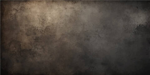 Obraz premium A dark and aged grunge metal texture with a dirty black concrete pattern creates a rough vintage surface for a blank wallpaper backdrop or old industrial frame designA dark and aged grunge metal textu