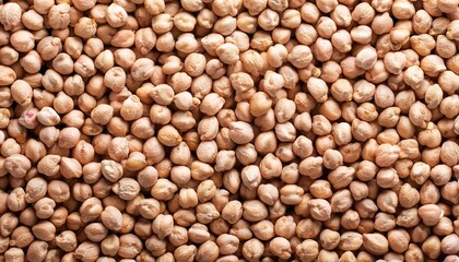 Fototapeta premium chickpeas legumes food background, AI generated