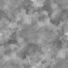 Abstraction, hand drawn clouds, grey colors. Seamless floral pattern-964.