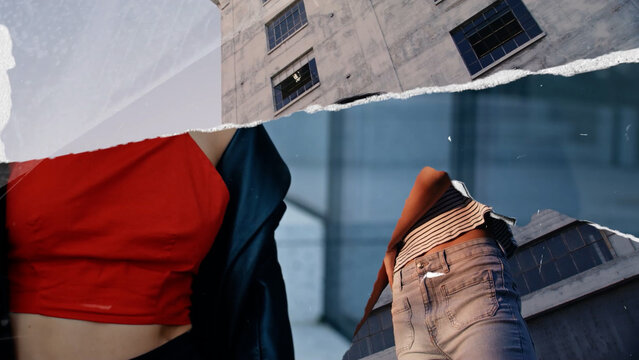 Paper Cut Transition 07