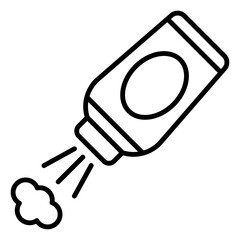 Baby Powder Icon Template – Child Care Illustration