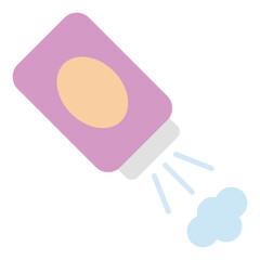 Baby Powder Icon Template – Child Care Illustration