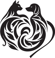 Trendy Dog & Cat Artwork Edition