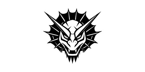 Vector cobra snake with hood logo and icon design template