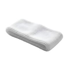 White Microfiber Cleaning Cloth - Fabric Texture