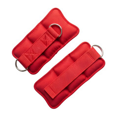 Red Fitness Ankle Weights - Workout & Training Gear