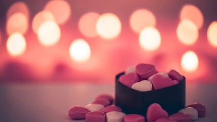 Elegant arched doorway with illuminated lanterns and a crescent moon for ramadan
