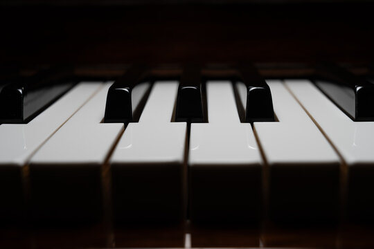 Piano Close Up