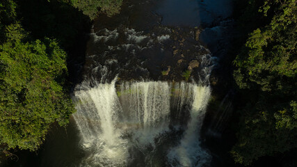 Tad pha suam waterfall, Champasak, southern Laos.