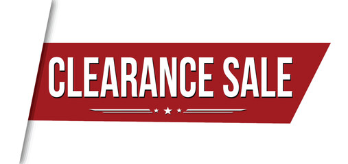 Clearance sale banner design
