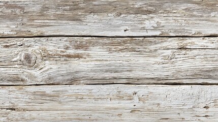 Weathered old rustic white painted wood planks texture background