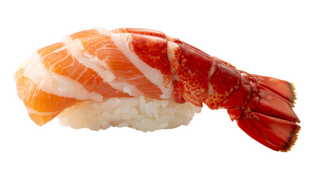 sushi isolated on white - Powered by Adobe