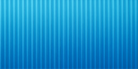 Obraz premium Bright blue striped lines create a vertical motion pattern for a light abstract background design